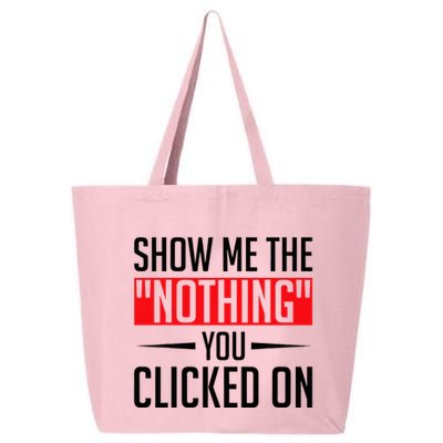 Cybersecurity Computer Security Cyber Security The Nothing 25L Jumbo Tote