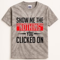Cybersecurity Computer Security Cyber Security The Nothing Kids Tie-Dye T-Shirt