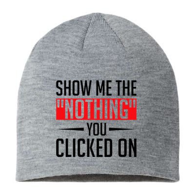 Cybersecurity Computer Security Cyber Security The Nothing Sustainable Beanie