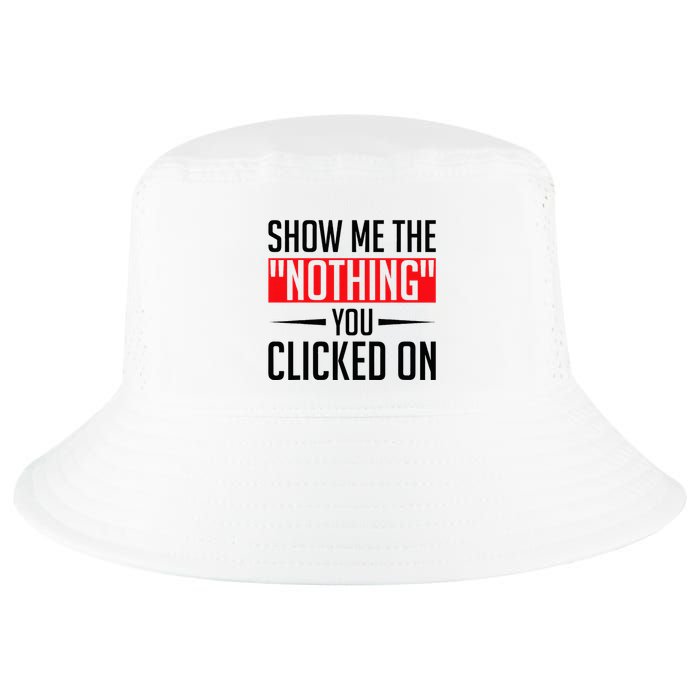 Cybersecurity Computer Security Cyber Security The Nothing Cool Comfort Performance Bucket Hat