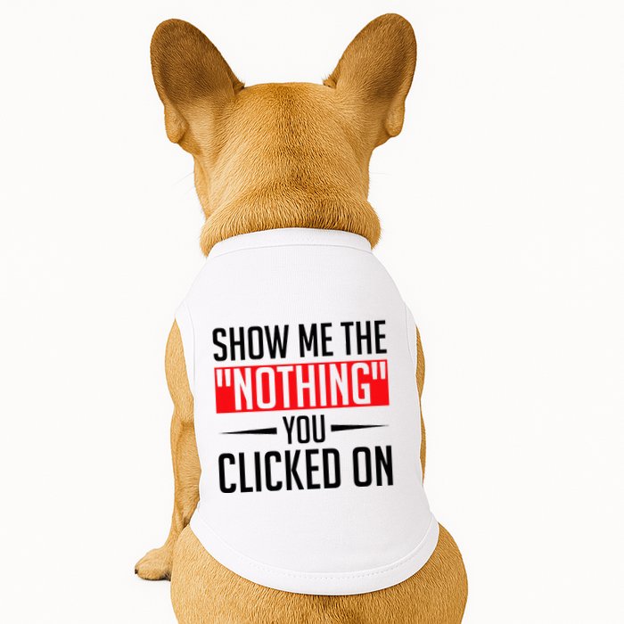 Cybersecurity Computer Security Cyber Security The Nothing Doggie Tank