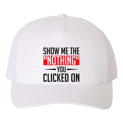 Cybersecurity Computer Security Cyber Security The Nothing Yupoong Adult 5-Panel Trucker Hat