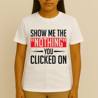Cybersecurity Computer Security Cyber Security The Nothing T-Shirt