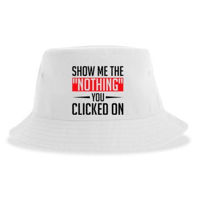 Cybersecurity Computer Security Cyber Security The Nothing Sustainable Bucket Hat