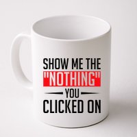 Cybersecurity Computer Security Cyber Security The Nothing Mug