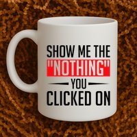 Cybersecurity Computer Security Cyber Security The Nothing Mug