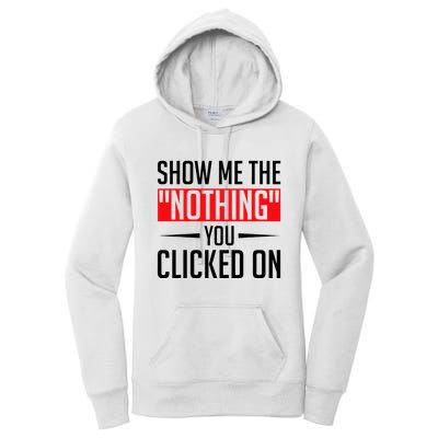 Cybersecurity Computer Security Cyber Security The Nothing Women's Pullover Hoodie