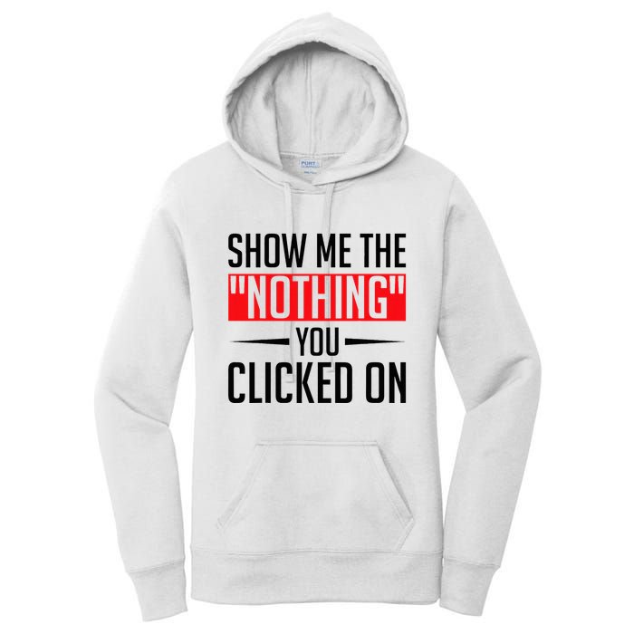Cybersecurity Computer Security Cyber Security The Nothing Women's Pullover Hoodie