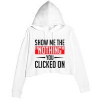 Cybersecurity Computer Security Cyber Security The Nothing Crop Fleece Hoodie