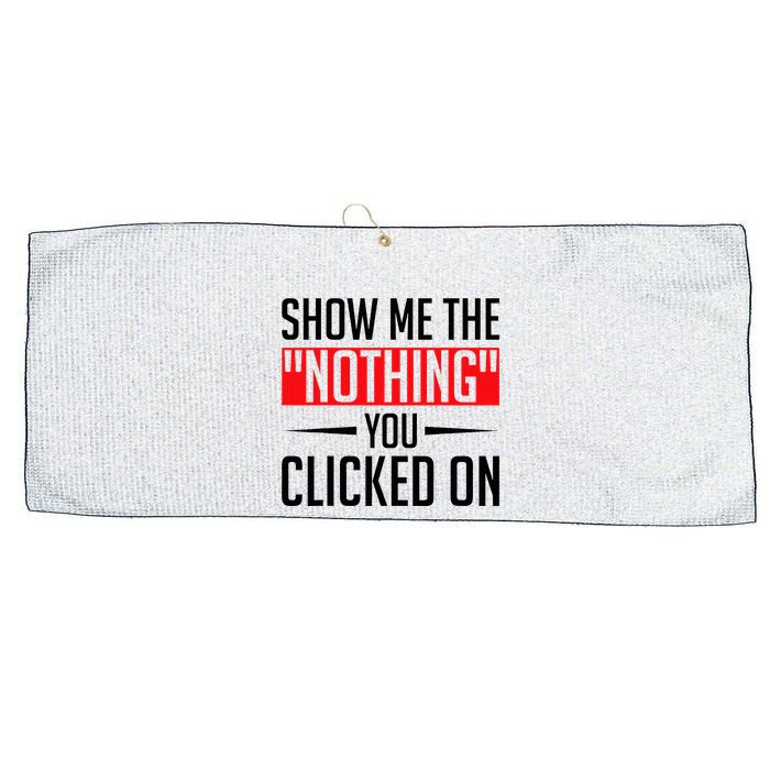 Cybersecurity Computer Security Cyber Security The Nothing Large Microfiber Waffle Golf Towel