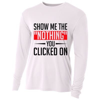 Cybersecurity Computer Security Cyber Security The Nothing Cooling Performance Long Sleeve Crew