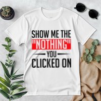 Cybersecurity Computer Security Cyber Security The Nothing Premium T-Shirt