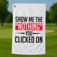 Cybersecurity Computer Security Cyber Security The Nothing Golf Towel