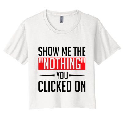 Cybersecurity Computer Security Cyber Security The Nothing Crop Top