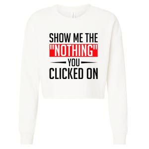 Cybersecurity Computer Security Cyber Security The Nothing Cropped Pullover Crew