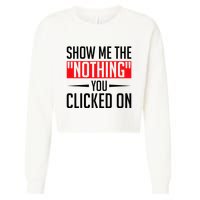Cybersecurity Computer Security Cyber Security The Nothing Cropped Pullover Crew