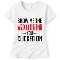 Cybersecurity Computer Security Cyber Security The Nothing Womens T-Shirt