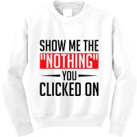 Cybersecurity Computer Security Cyber Security The Nothing Kids Sweatshirt