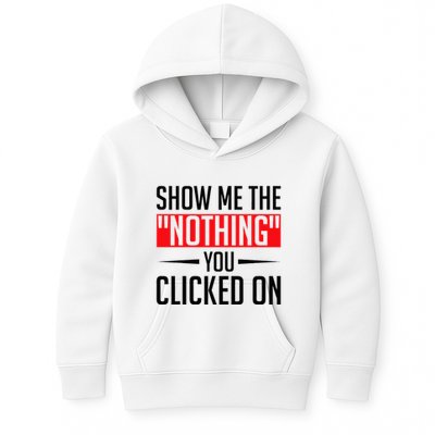 Cybersecurity Computer Security Cyber Security The Nothing Kids Hoodie