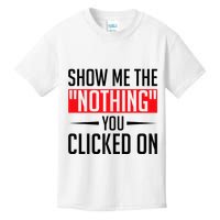 Cybersecurity Computer Security Cyber Security The Nothing Kids T-Shirt