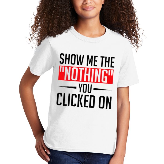 Cybersecurity Computer Security Cyber Security The Nothing Kids T-Shirt