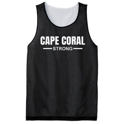 Cape Coral Strong Community Strength Prayer & Support Mesh Reversible Basketball Jersey Tank