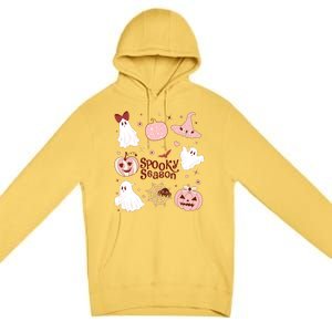 Cute Coquette Spooky Season Premium Pullover Hoodie