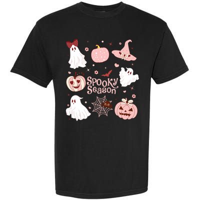 Cute Coquette Spooky Season Garment-Dyed Heavyweight T-Shirt