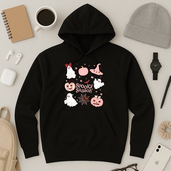 Cute Coquette Spooky Season Hoodie