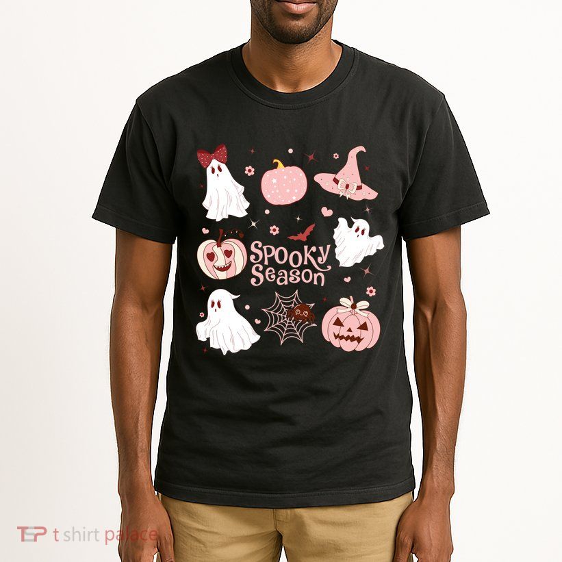 Cute Coquette Spooky Season Tall T-Shirt