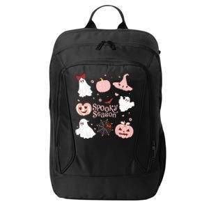 Cute Coquette Spooky Season City Backpack