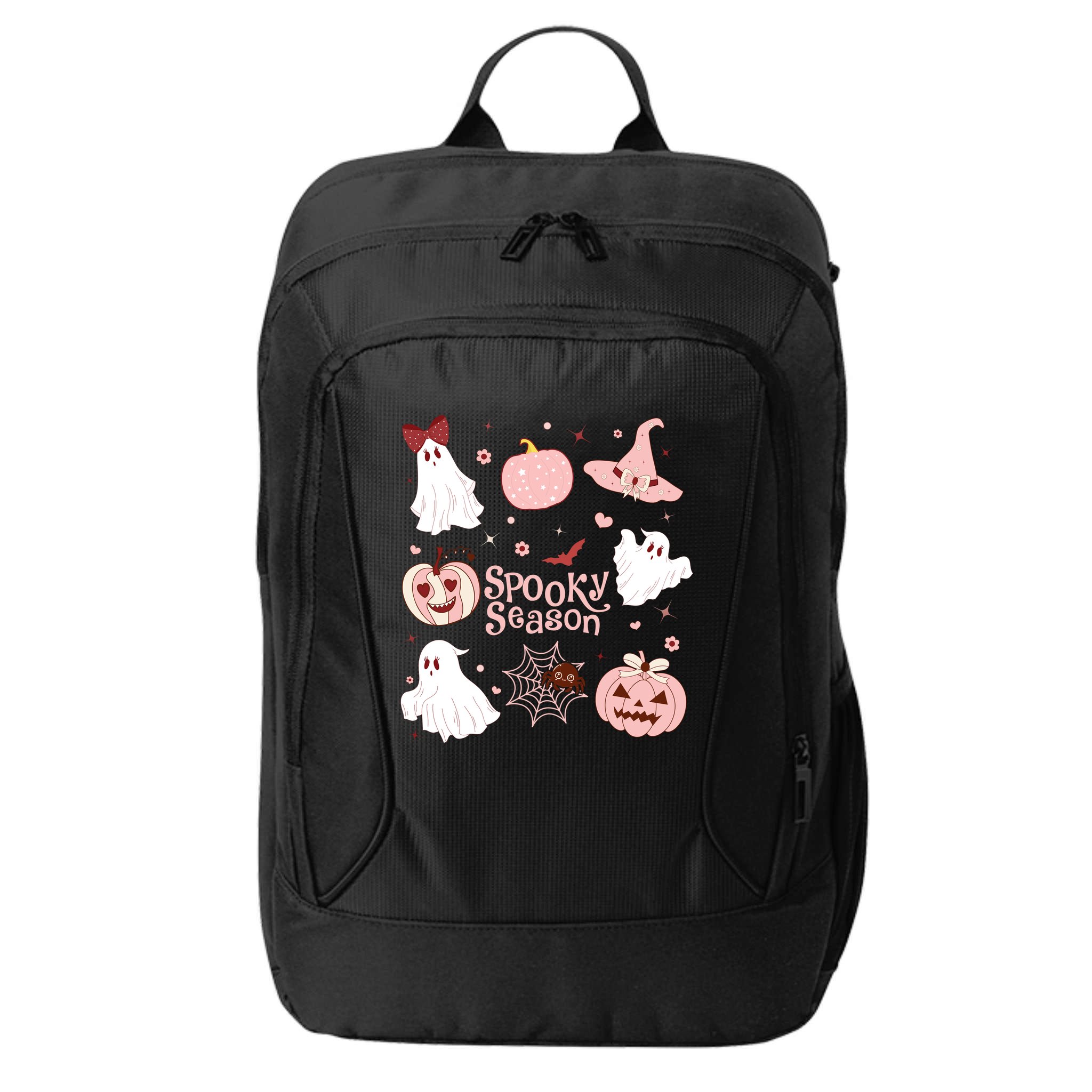Cute Coquette Spooky Season City Backpack