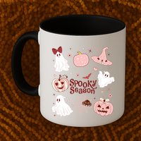 Cute Coquette Spooky Season Mug