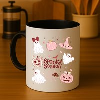 Cute Coquette Spooky Season Mug