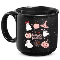 Cute Coquette Spooky Season 15oz Campfire Ceramic Mug