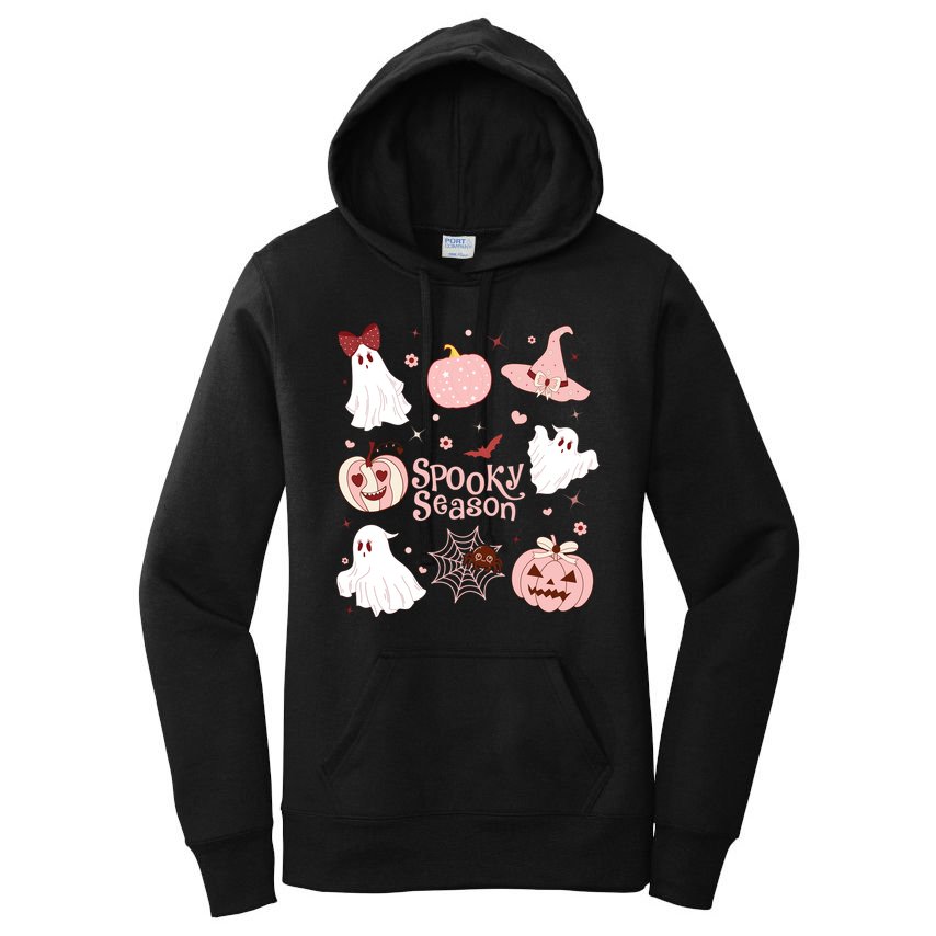 Cute Coquette Spooky Season Women's Pullover Hoodie