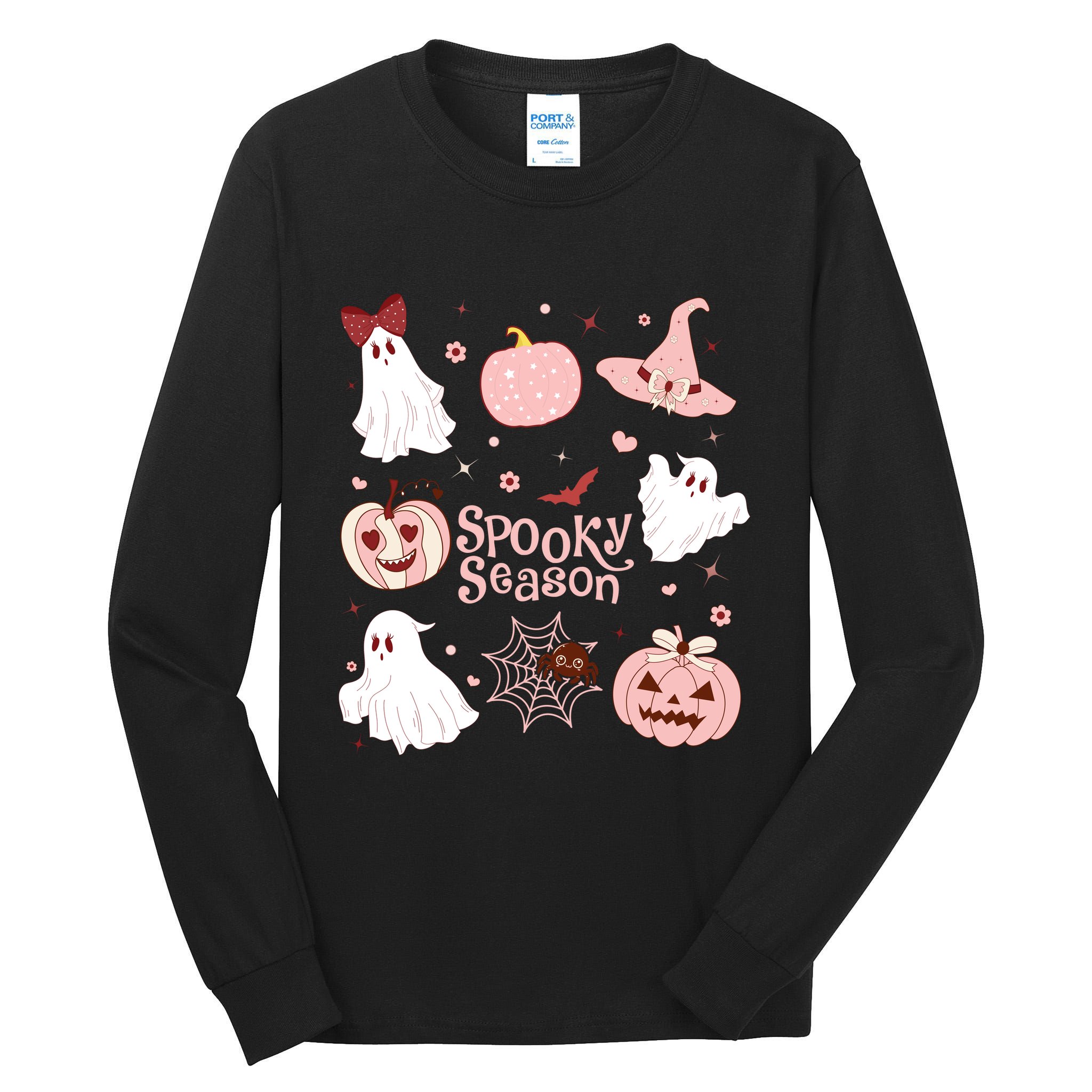 Cute Coquette Spooky Season Tall Long Sleeve T-Shirt