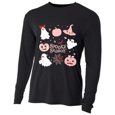 Cute Coquette Spooky Season Cooling Performance Long Sleeve Crew