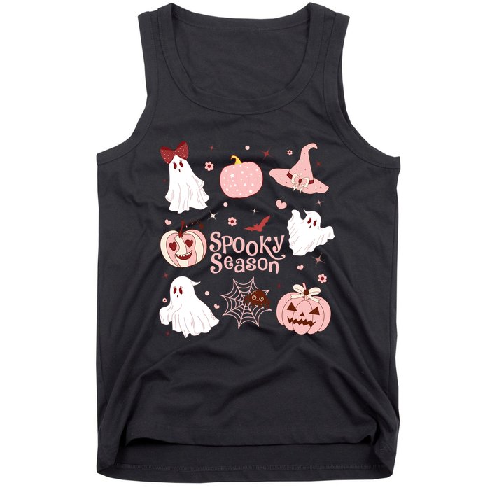 Cute Coquette Spooky Season Tank Top
