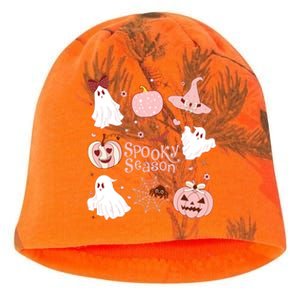 Cute Coquette Spooky Season Kati - Camo Knit Beanie