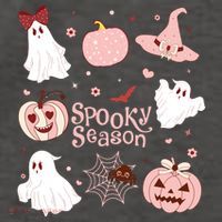 Cute Coquette Spooky Season Vector Backpack