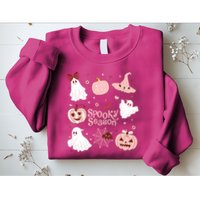 Cute Coquette Spooky Season Sweatshirt