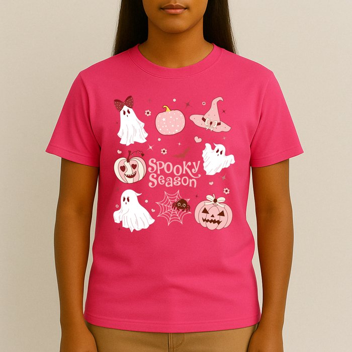 Cute Coquette Spooky Season T-Shirt