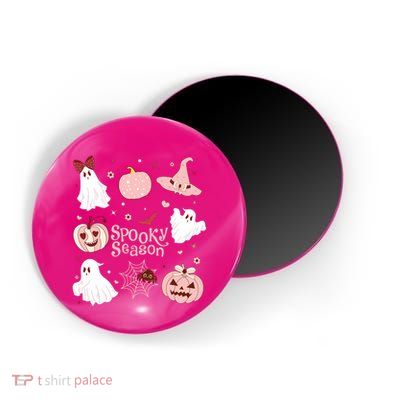 Cute Coquette Spooky Season Magnet