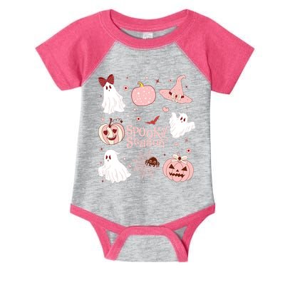 Cute Coquette Spooky Season Infant Baby Jersey Bodysuit