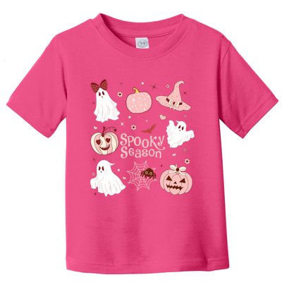Cute Coquette Spooky Season Toddler T-Shirt