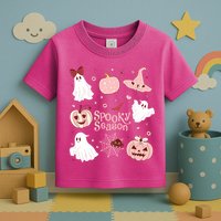 Cute Coquette Spooky Season Toddler T-Shirt