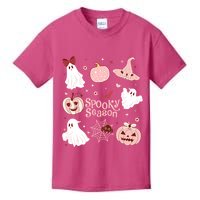 Cute Coquette Spooky Season Kids T-Shirt