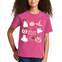 Cute Coquette Spooky Season Kids T-Shirt