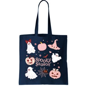 Cute Coquette Spooky Season Tote Bag